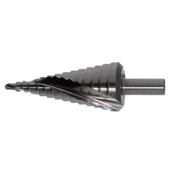 Abraboro HSS-G köszrült lépcsős fúró 4,0-12,0 mm Abraboro HSS-G köszrült lépcsős fúró 4,0-12,0 mm
